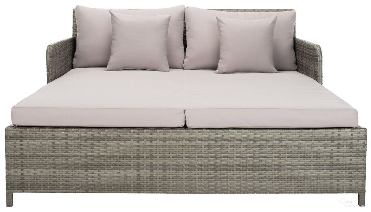 The appearance of Cadeo Daybed in Grey designed by Safavieh in the modern / contemporary interior design. This grey and grey piece of furniture was selected by 1StopBedrooms from Cadeo Collection to add a touch of cosiness and style into your home. Sku: PAT7500B. Material: Steel.