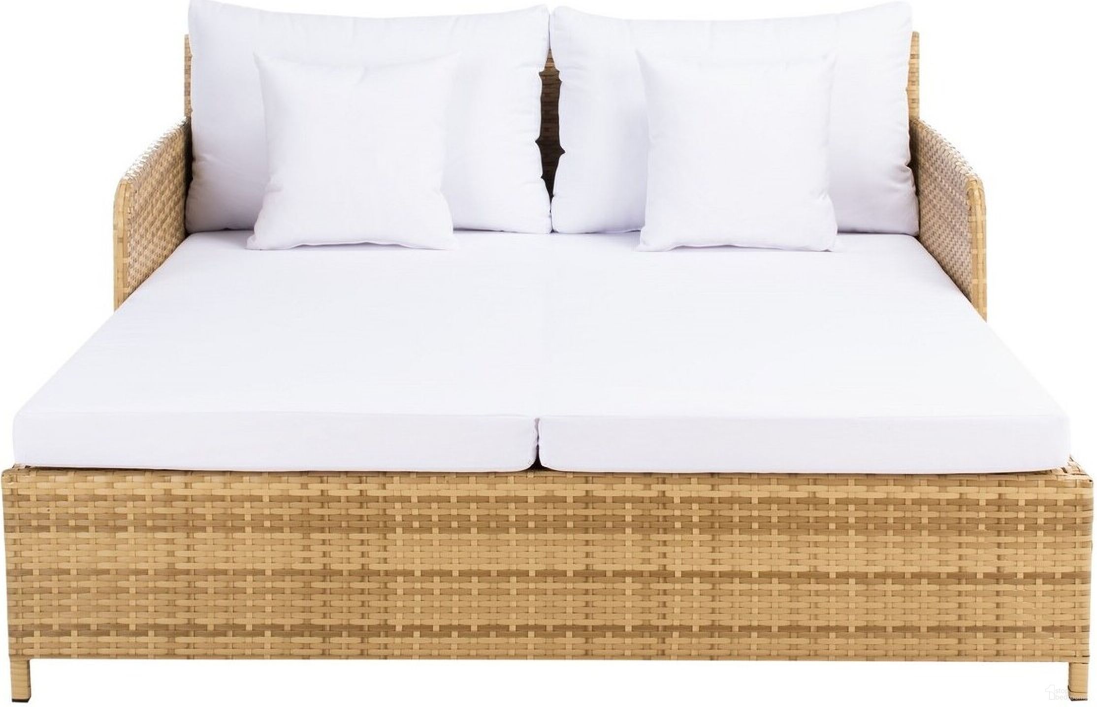 The appearance of Cadeo Daybed in Natural and White designed by Safavieh in the modern / contemporary interior design. This natural and white piece of furniture was selected by 1StopBedrooms from Cadeo Collection to add a touch of cosiness and style into your home. Sku: PAT7500D. Bed Type: Daybed. Material: Steel.