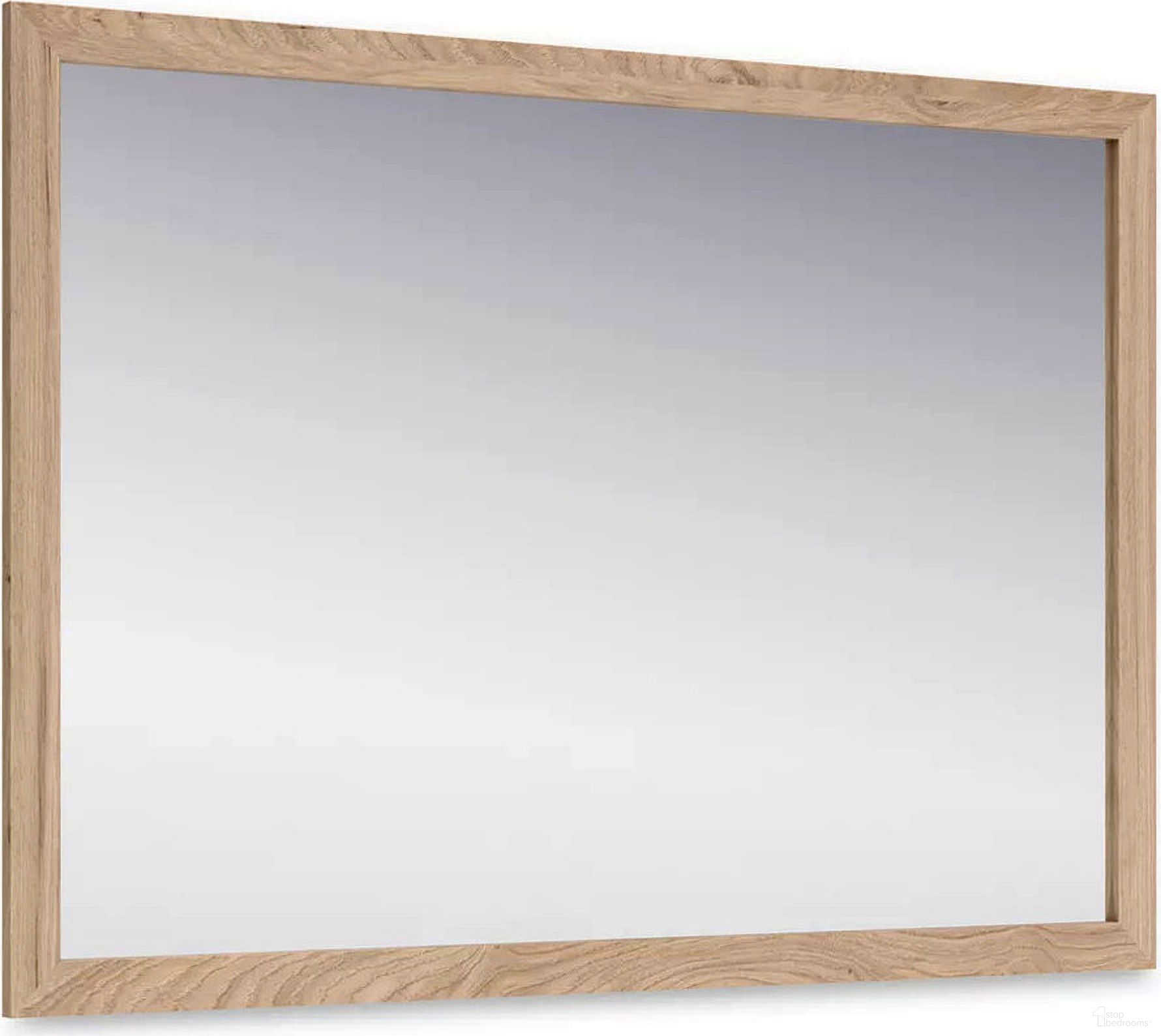The appearance of Cadmori Bedroom Mirror In Tan designed by Signature Design by Ashley in the transitional interior design. This tan piece of furniture was selected by 1StopBedrooms from Cadmori Collection to add a touch of cosiness and style into your home. Sku: B2615-36. Material: Glass.