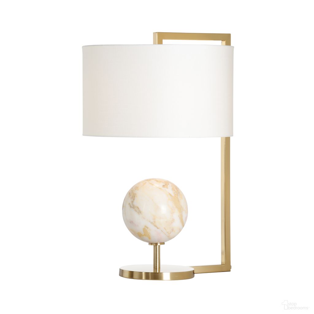 The appearance of Calabria Lamp In Gold designed by Wildwood in the modern / contemporary interior design. This gold piece of furniture was selected by 1StopBedrooms from Wildwood Collection to add a touch of cosiness and style into your home. Sku: 61243. Material: Iron.