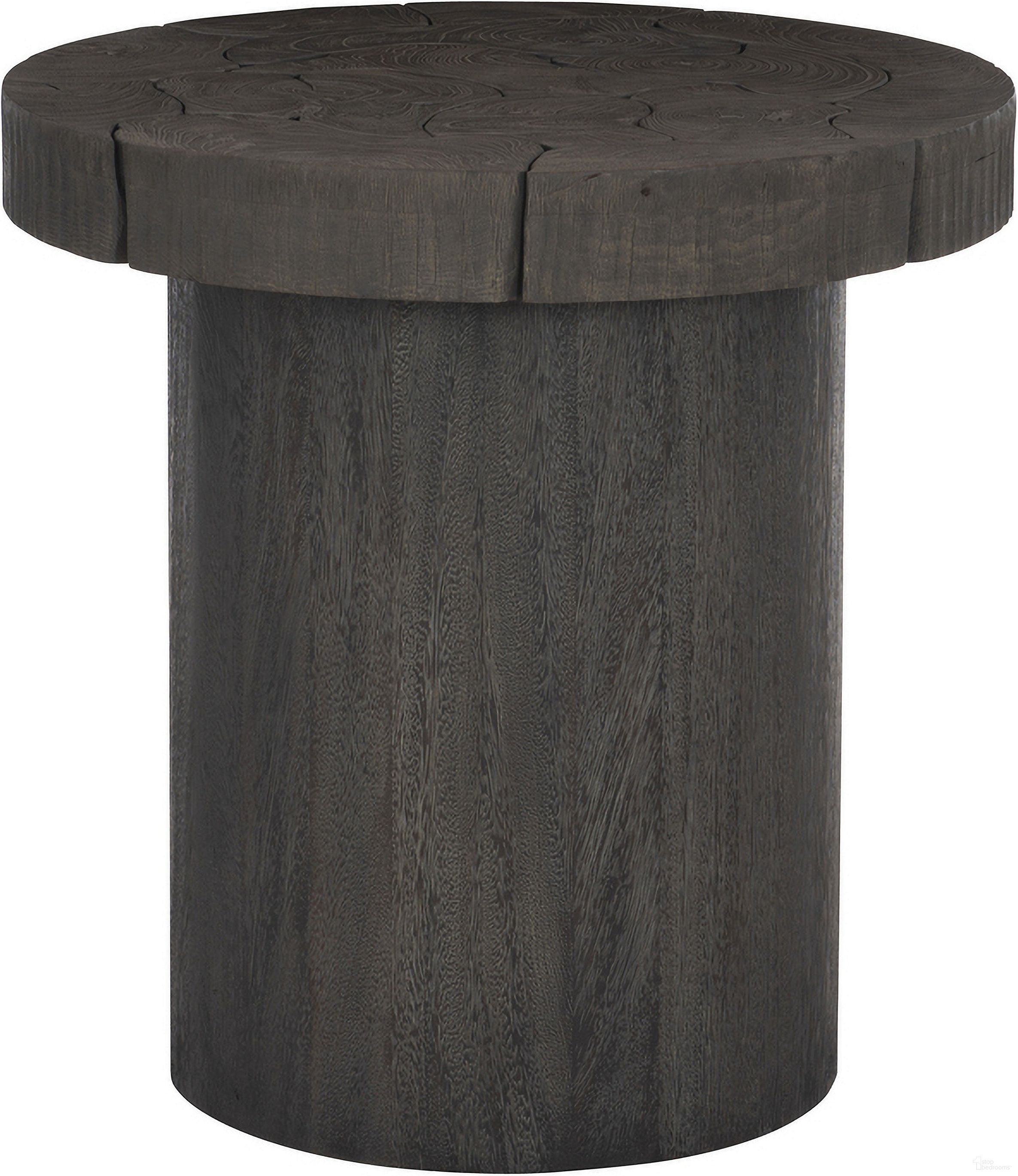 The appearance of Calavaras Side Table designed by Bernhardt in the modern / contemporary interior design. This smoked truffle piece of furniture was selected by 1StopBedrooms from Calavaras Collection to add a touch of cosiness and style into your home. Sku: 301125. Material: Wood.