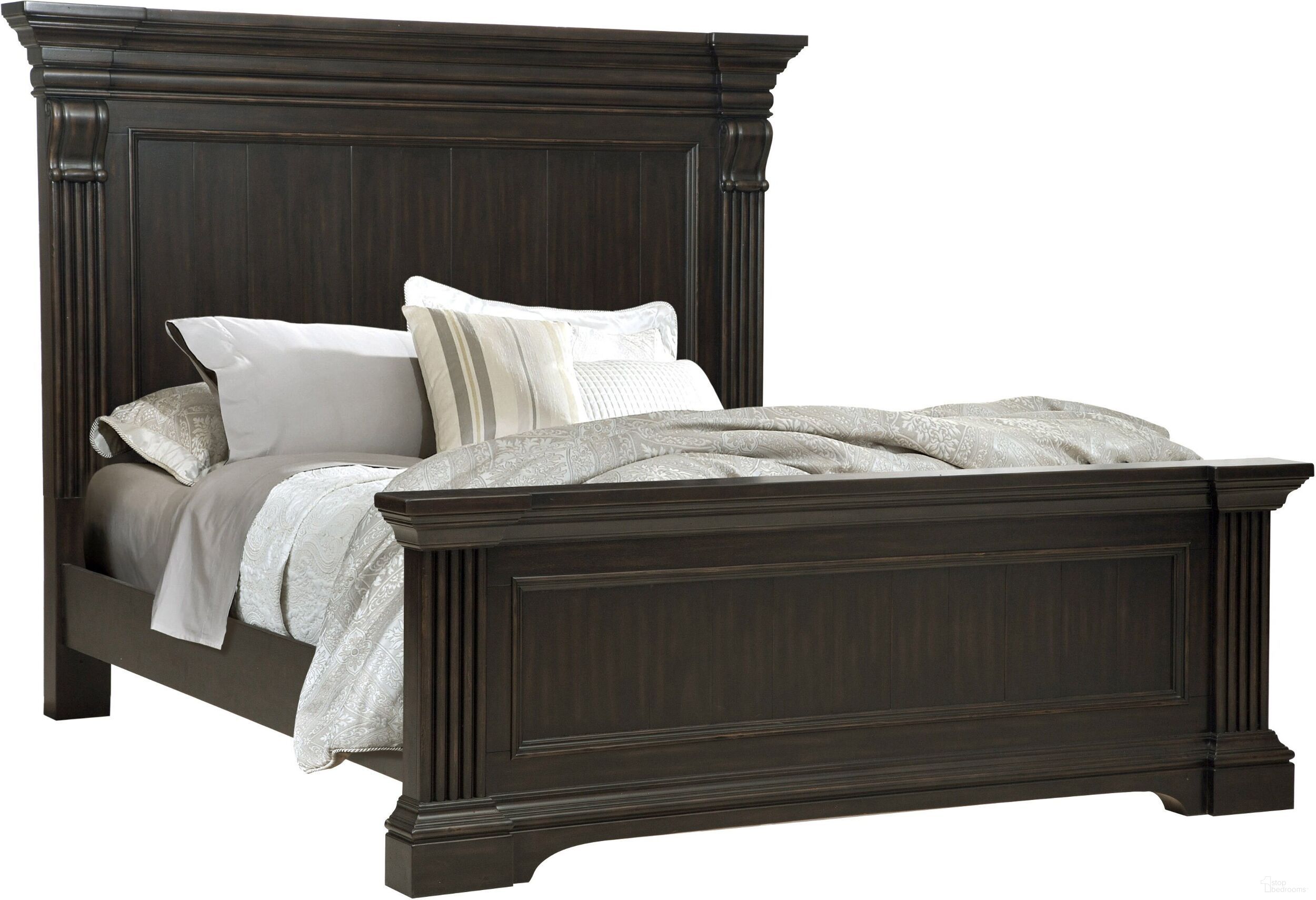The appearance of Caldwell Traditional King Bed In Brown designed by Pulaski in the traditional interior design. This brown piece of furniture was selected by 1StopBedrooms from Caldwell Collection to add a touch of cosiness and style into your home. Sku: P012180;P012181;P012172. Bed Type: Panel Bed. Bed Size: King. Material: Acacia.