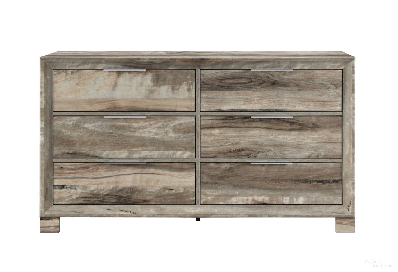 The appearance of Callie Dresser In Brown designed by Global Furniture USA in the modern / contemporary interior design. This brown piece of furniture was selected by 1StopBedrooms from Callie Collection to add a touch of cosiness and style into your home. Sku: CALLIE-BROWN-DR. Material: MDF.