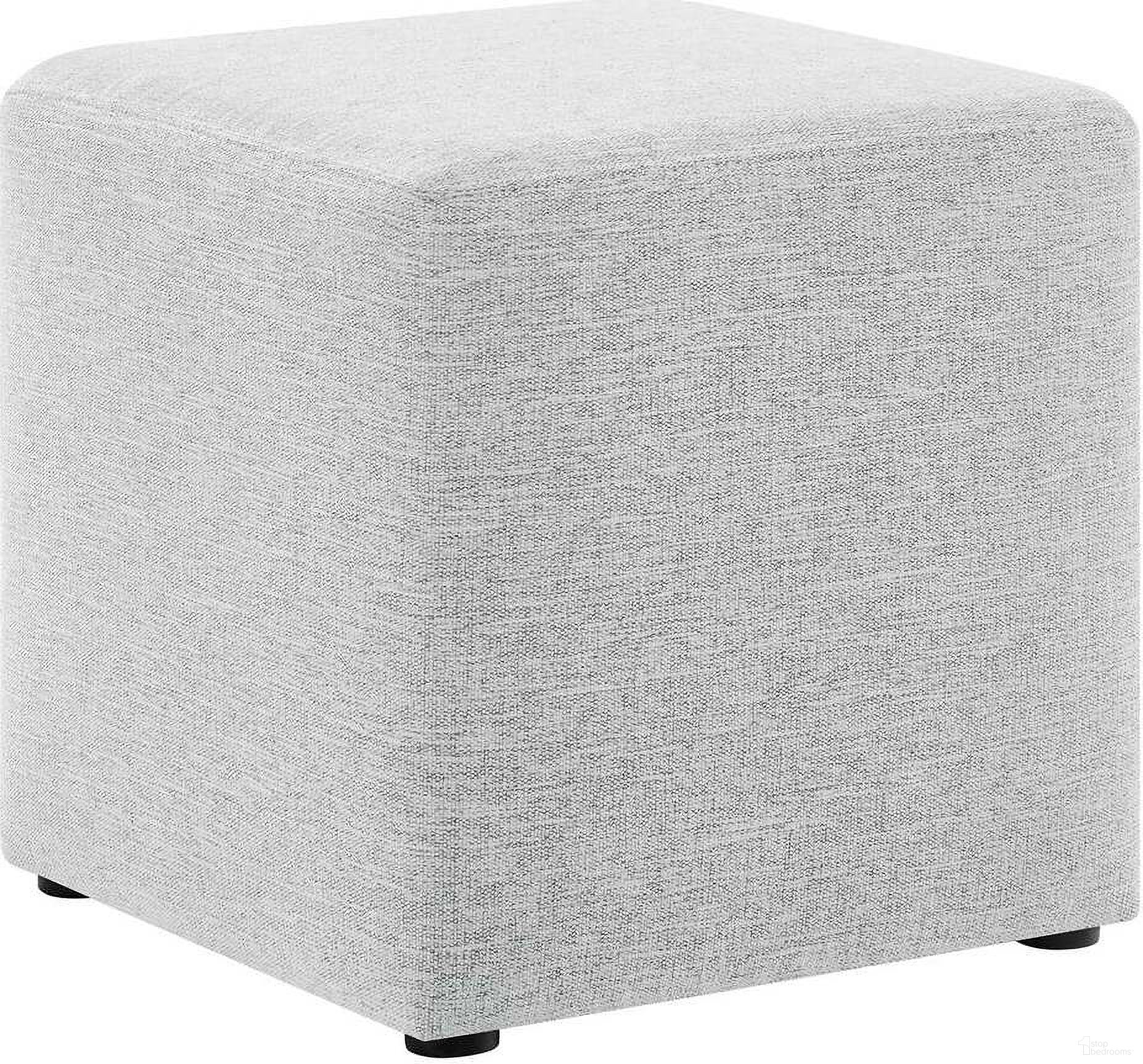 The appearance of Callum 17 Inch Woven Heathered Fabric Upholstered Square Ottoman In Light Gray designed by Modway in the modern / contemporary interior design. This light gray piece of furniture was selected by 1StopBedrooms from Callum Collection to add a touch of cosiness and style into your home. Sku: EEI-6636-HLG. Material: MDF.