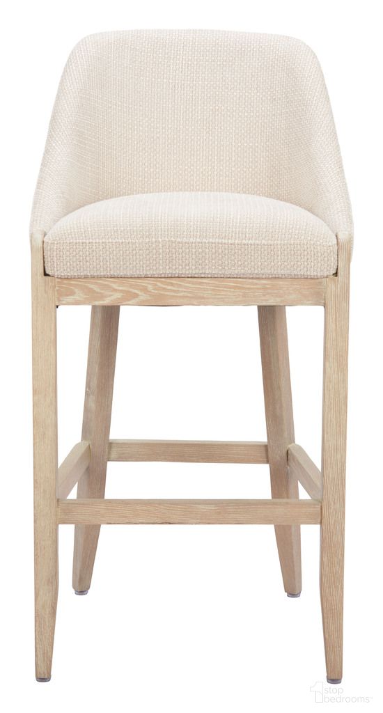 Calmo Barstool In Beige
