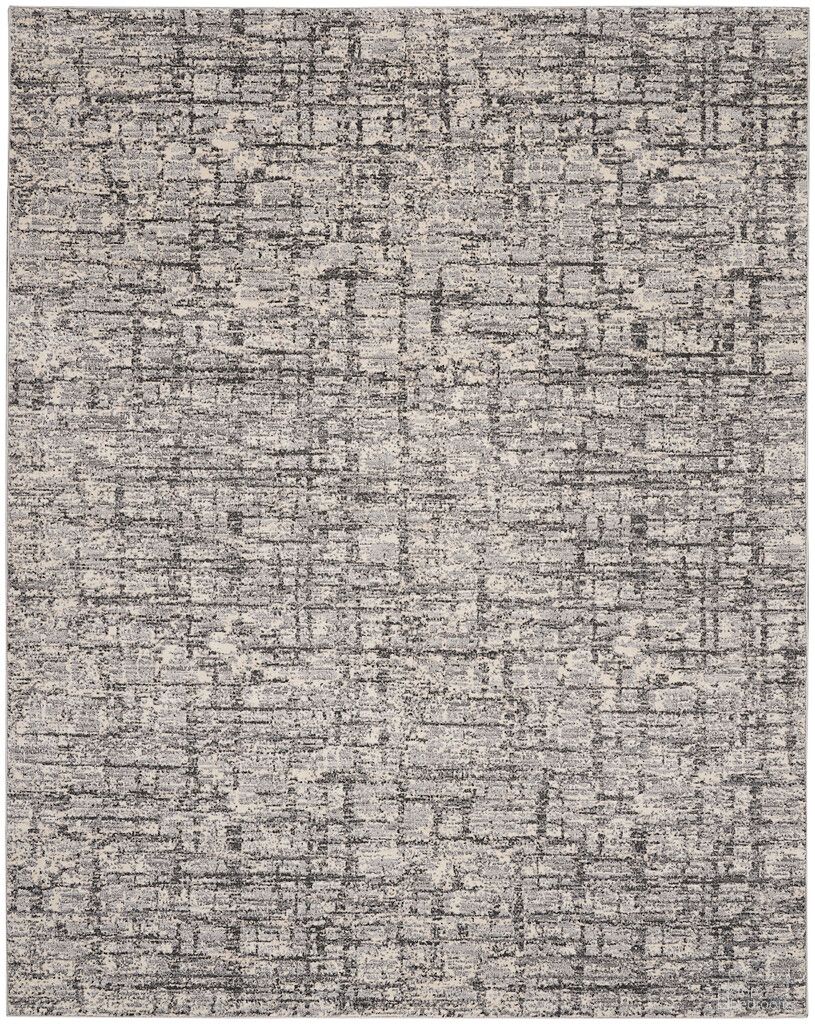 The appearance of Calvin Klein Rush 10' x 14' Indoor Rug In Ivory Grey designed by Nourison in the modern / contemporary interior design. This ivory grey piece of furniture  was selected by 1StopBedrooms from Rush Collection to add a touch of cosiness and style into your home. Sku: 99446819130. Material: Polypropylene.
