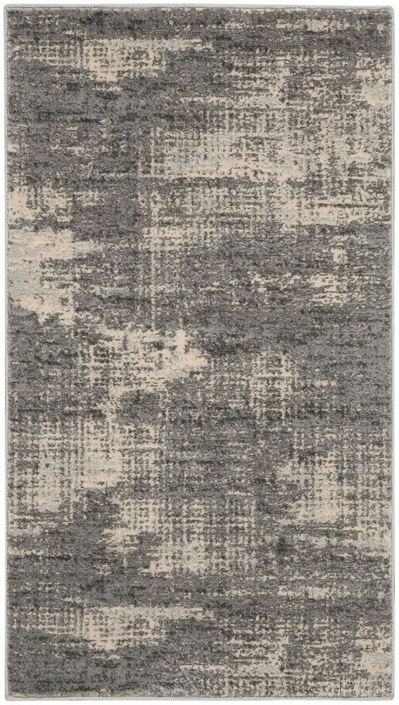 The appearance of Calvin Klein Rush 2'2" x 3'9" Modern Indoor Rug In Grey and Beige designed by Nourison in the modern / contemporary interior design. This grey and beige piece of furniture was selected by 1StopBedrooms from Rush Collection to add a touch of cosiness and style into your home. Sku: 99446819147. Material: Polypropylene.