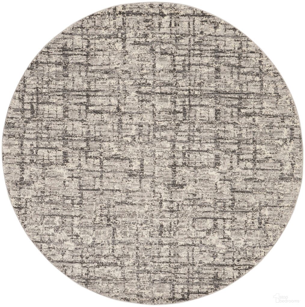 The appearance of Calvin Klein Rush 6' x 6' Round Indoor Rug In Ivory Grey designed by Nourison in the modern / contemporary interior design. This ivory grey piece of furniture was selected by 1StopBedrooms from Rush Collection to add a touch of cosiness and style into your home. Sku: 99446819062. Material: Polypropylene.