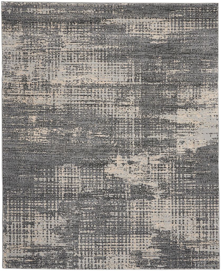 The appearance of Calvin Klein Rush 8' x 10' Modern Indoor Rug In Grey and Beige designed by Nourison in the modern / contemporary interior design. This grey and beige piece of furniture was selected by 1StopBedrooms from Rush Collection to add a touch of cosiness and style into your home. Sku: 99446801180. Material: Polypropylene.