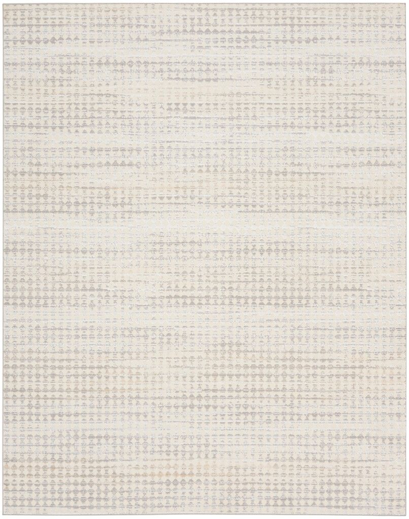 The appearance of Calvin Klein Rush 8' x 10' Indoor Rug In Ivory Multi designed by Nourison in the modern / contemporary interior design. This ivory multi piece of furniture  was selected by 1StopBedrooms from Rush Collection to add a touch of cosiness and style into your home. Sku: 99446135797. Material: Polypropylene.