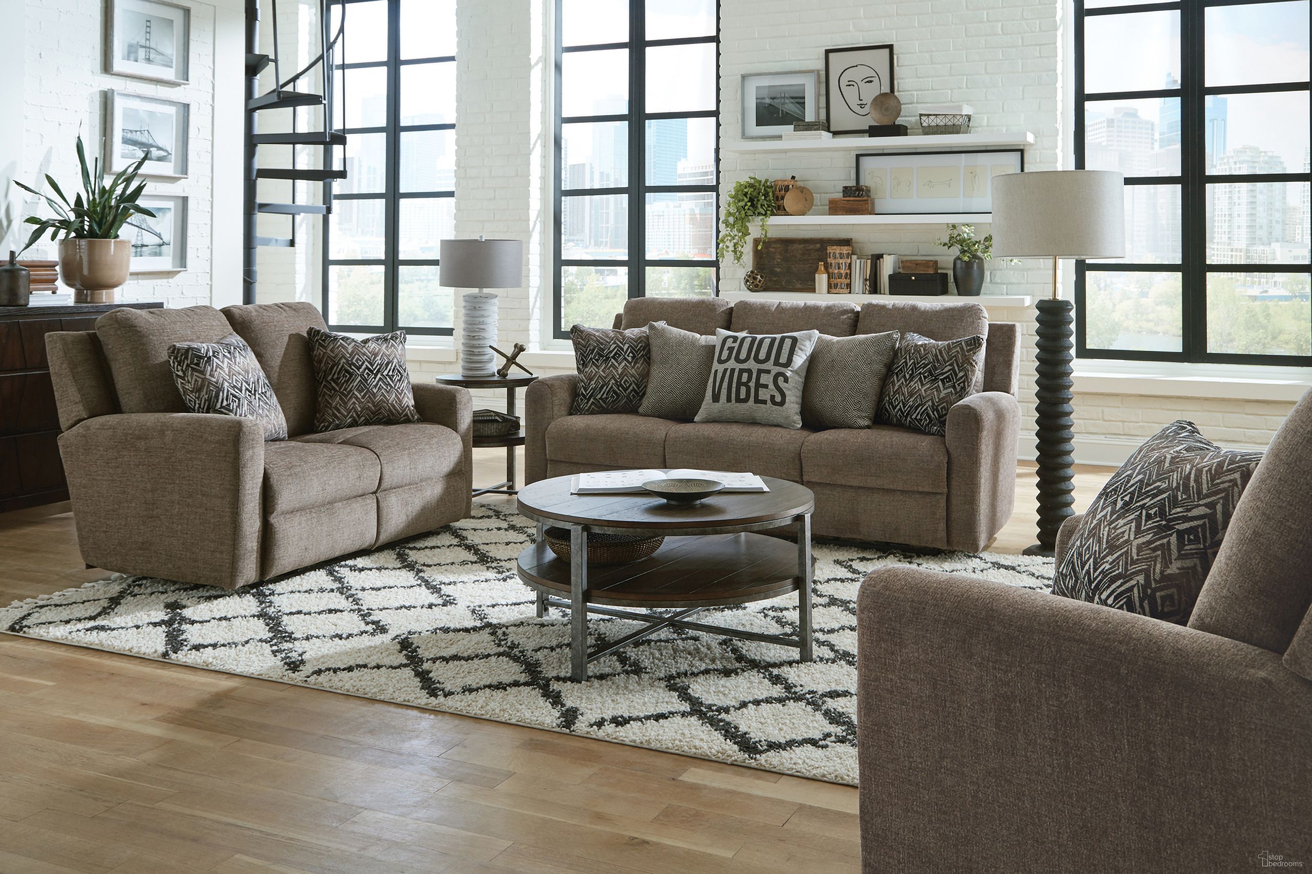 The appearance of Calvin Power Reclining Living Room Set In Otter designed by Catnapper in the traditional interior design. This otter piece of furniture was selected by 1StopBedrooms from Calvin Collection to add a touch of cosiness and style into your home. Sku: 61631189419236448;61632189419236448. Material: Fabric.