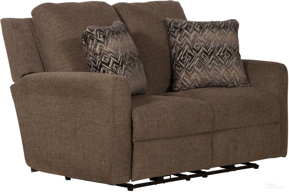 The appearance of Calvin Power Reclining Loveseat In Otter designed by Catnapper in the traditional interior design. This otter piece of furniture was selected by 1StopBedrooms from Calvin Collection to add a touch of cosiness and style into your home. Sku: 61632189419236448. Material: Fabric.