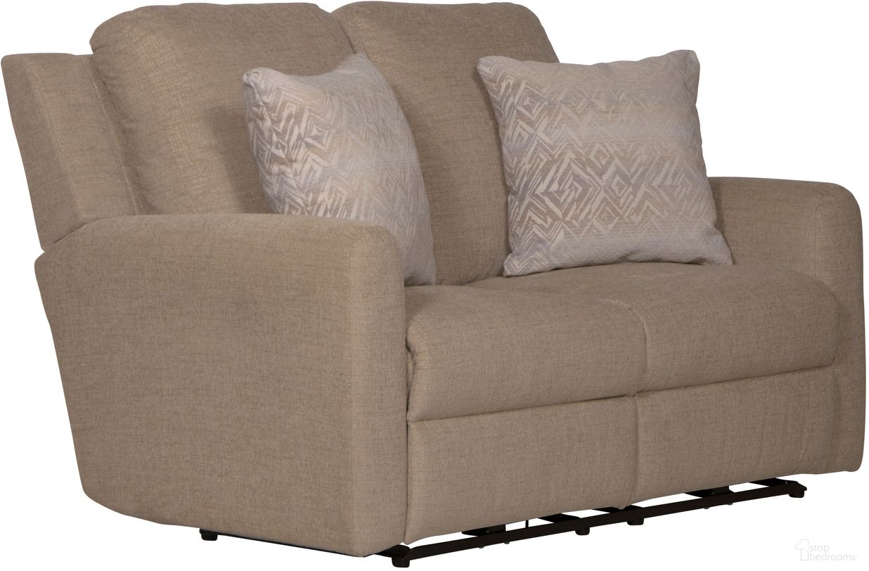 The appearance of Calvin Power Reclining Loveseat In Putty designed by Catnapper in the traditional interior design. This putty piece of furniture was selected by 1StopBedrooms from Calvin Collection to add a touch of cosiness and style into your home. Sku: 61632189426236426. Material: Fabric.