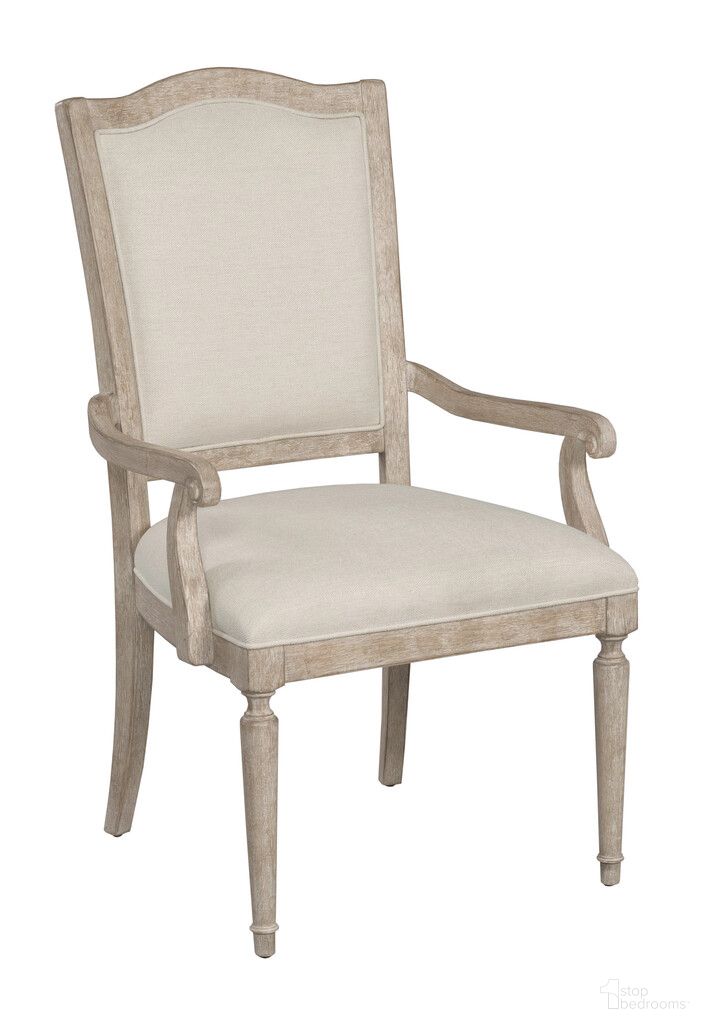 The appearance of Cambric Daniella Upholstered Arm Chair Set of 2 In Creme designed by American Drew in the modern / contemporary interior design. This creme piece of furniture  was selected by 1StopBedrooms from Cambric Collection to add a touch of cosiness and style into your home. Sku: 309-623B. Material: Wood. Chair Type: Arm Chair.