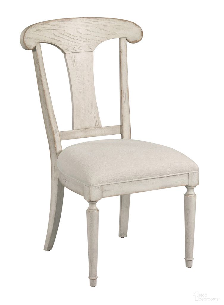 The appearance of Cambric Maeve Wood Back Side Chair Set of 2 In Creme and White designed by American Drew in the modern / contemporary interior design. This creme piece of furniture  was selected by 1StopBedrooms from Cambric Collection to add a touch of cosiness and style into your home. Sku: 309-638C. Material: Wood. Chair Type: Side Chair.
