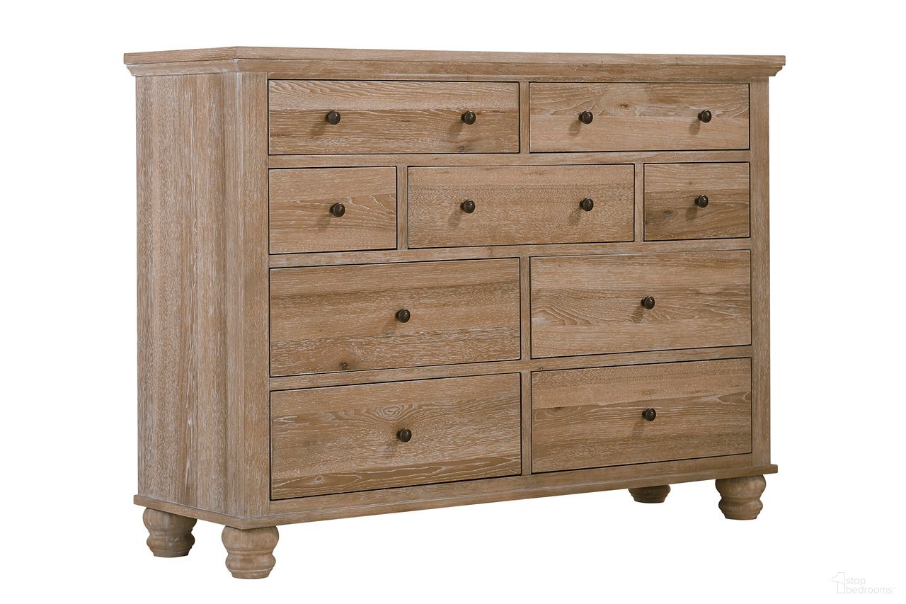 The appearance of Cambridge Chesser In Khaki designed by Aspenhome in the transitional interior design. This khaki piece of furniture was selected by 1StopBedrooms from Cambridge Collection to add a touch of cosiness and style into your home. Sku: ICB-455-KHK-7. Material: Wood.