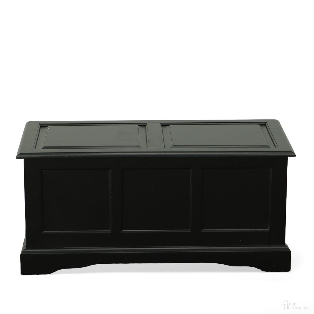 Camden Blanket Chest In Antique Black