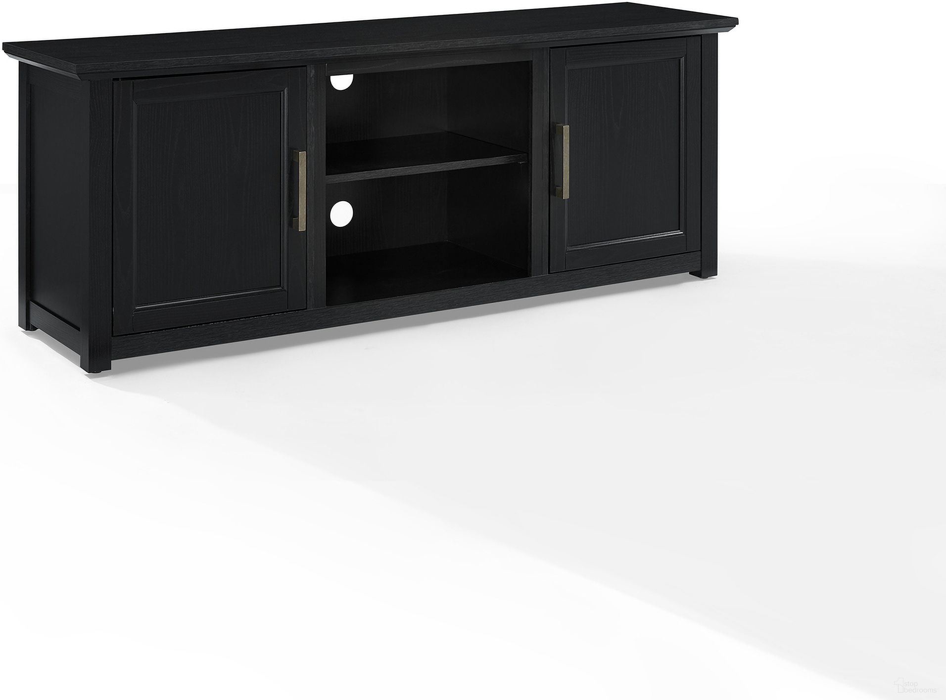 Camden Low Profile TV Stand For 65+ Inch TVs In Black