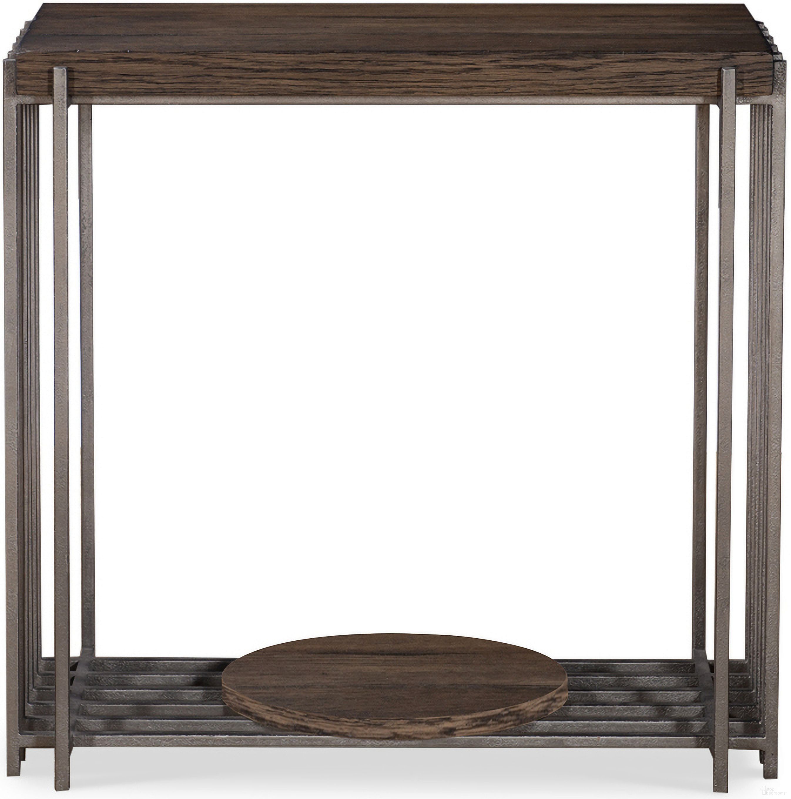 The appearance of Camden Matthew Accent Table In Rustic Brown designed by Century Furniture in the transitional interior design. This rustic brown piece of furniture was selected by 1StopBedrooms from Camden Collection to add a touch of cosiness and style into your home. Sku: B2H-622. Material: Solid Oak.