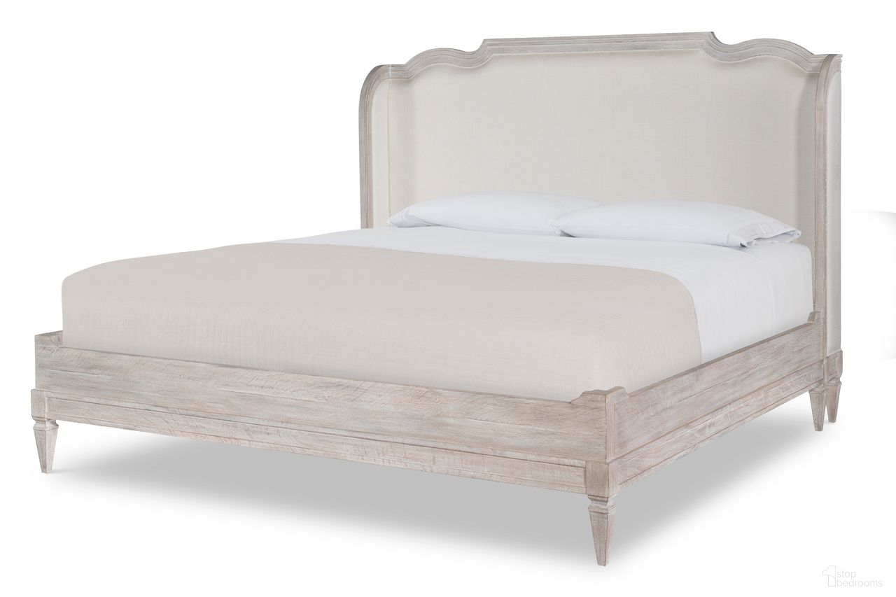 The appearance of Camden Nichole California King Bed In Natural designed by Century Furniture in the traditional interior design. This natural piece of furniture was selected by 1StopBedrooms from Camden Collection to add a touch of cosiness and style into your home. Sku: B2W-147. Bed Size: California King. Material: Upholstery. Bed Type: Upholstered Bed.