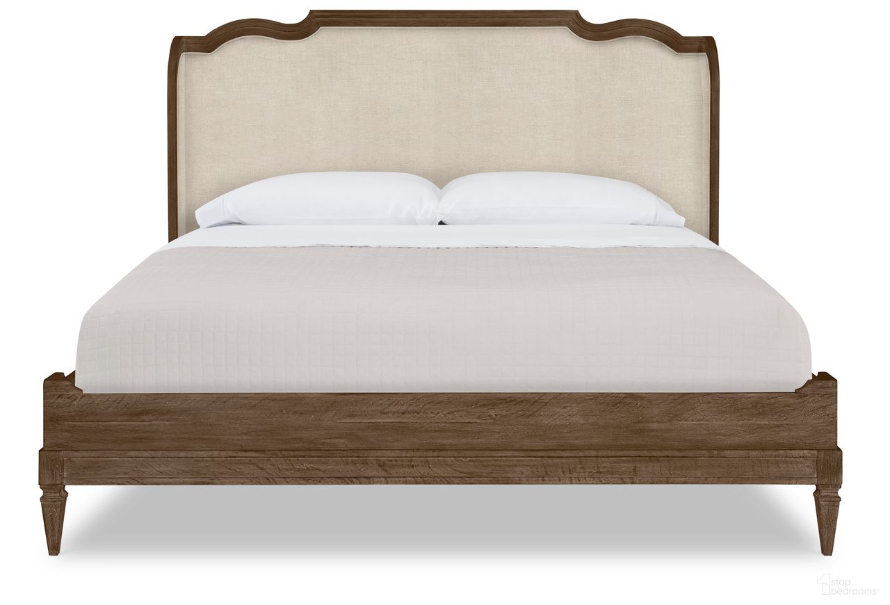The appearance of Camden Nichole King Bed In Rustic Brown designed by Century Furniture in the traditional interior design. This rustic brown piece of furniture was selected by 1StopBedrooms from Camden Collection to add a touch of cosiness and style into your home. Sku: B2H-146. Bed Size: King. Material: Upholstery. Bed Type: Upholstered Bed.