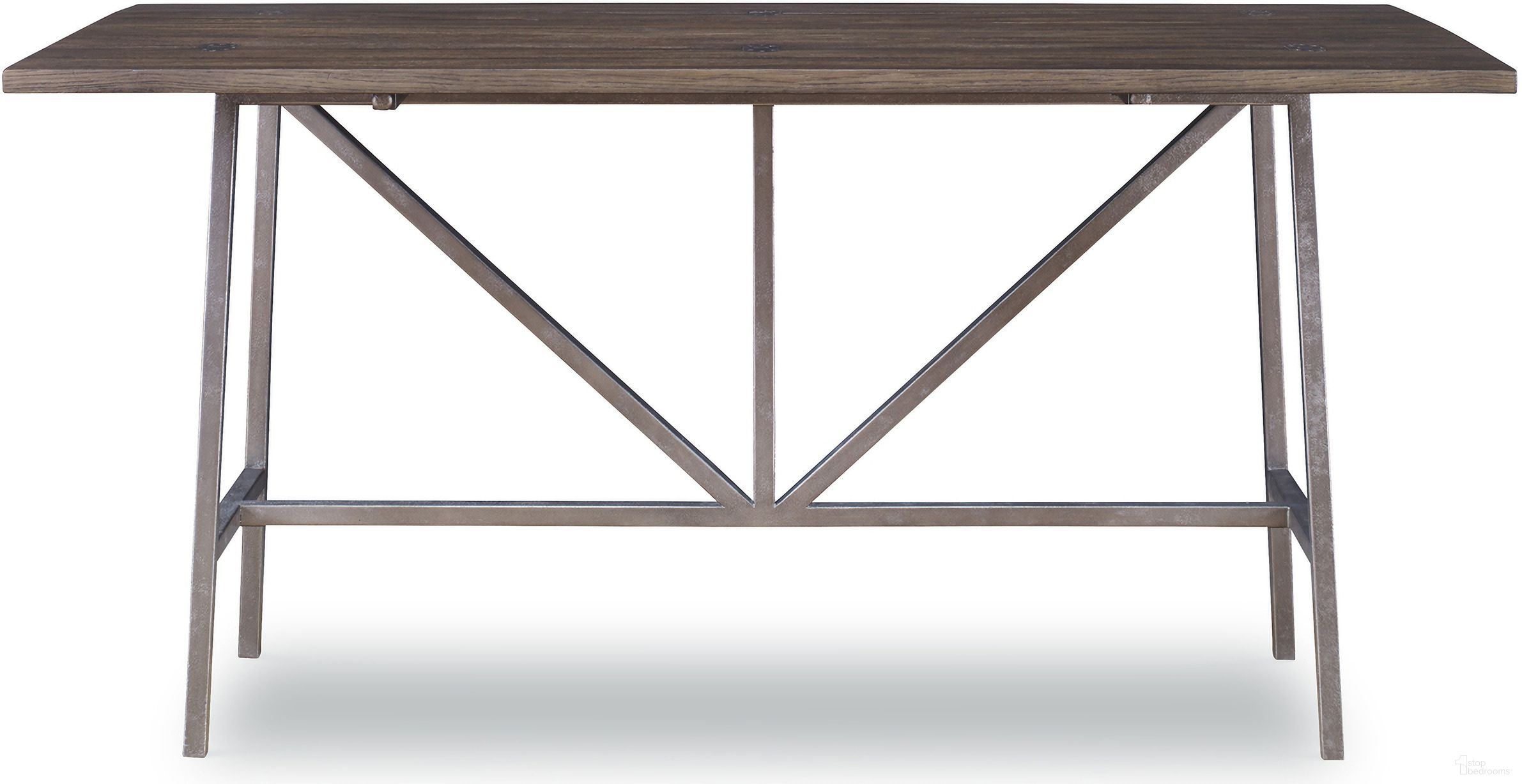 The appearance of Camden Phillip Flip-Top Table In Rustic Brown designed by Century Furniture in the transitional interior design. This rustic brown piece of furniture was selected by 1StopBedrooms from Camden Collection to add a touch of cosiness and style into your home. Sku: B2H-752. Material: Oak Veneer.