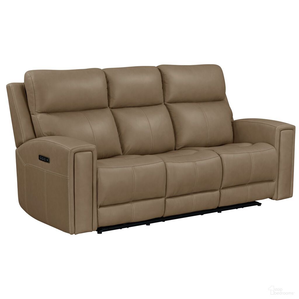 The appearance of Camden Sofa P3 and ZW In Aline Toast designed by Liberty in the transitional interior design. This aline toast piece of furniture  was selected by 1StopBedrooms from Camden Collection to add a touch of cosiness and style into your home. Sku: 7021TO-33P. Material: Solid Hardwood.