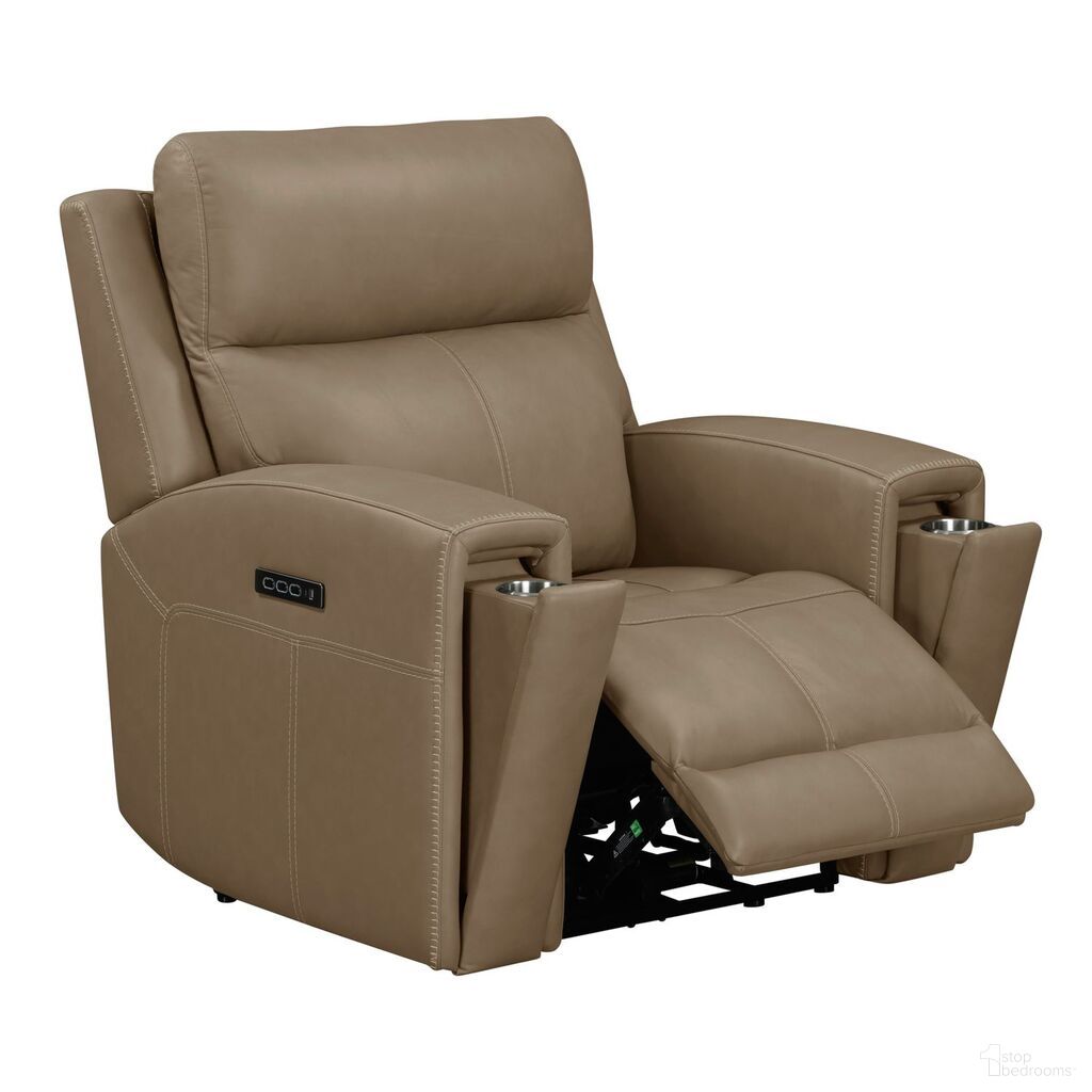 The appearance of Camden ZW Recliner P3 In Aline Toast designed by Liberty in the transitional interior design. This aline toast piece of furniture  was selected by 1StopBedrooms from Camden Collection to add a touch of cosiness and style into your home. Sku: 7021TO-13P. Material: Solid Hardwood.