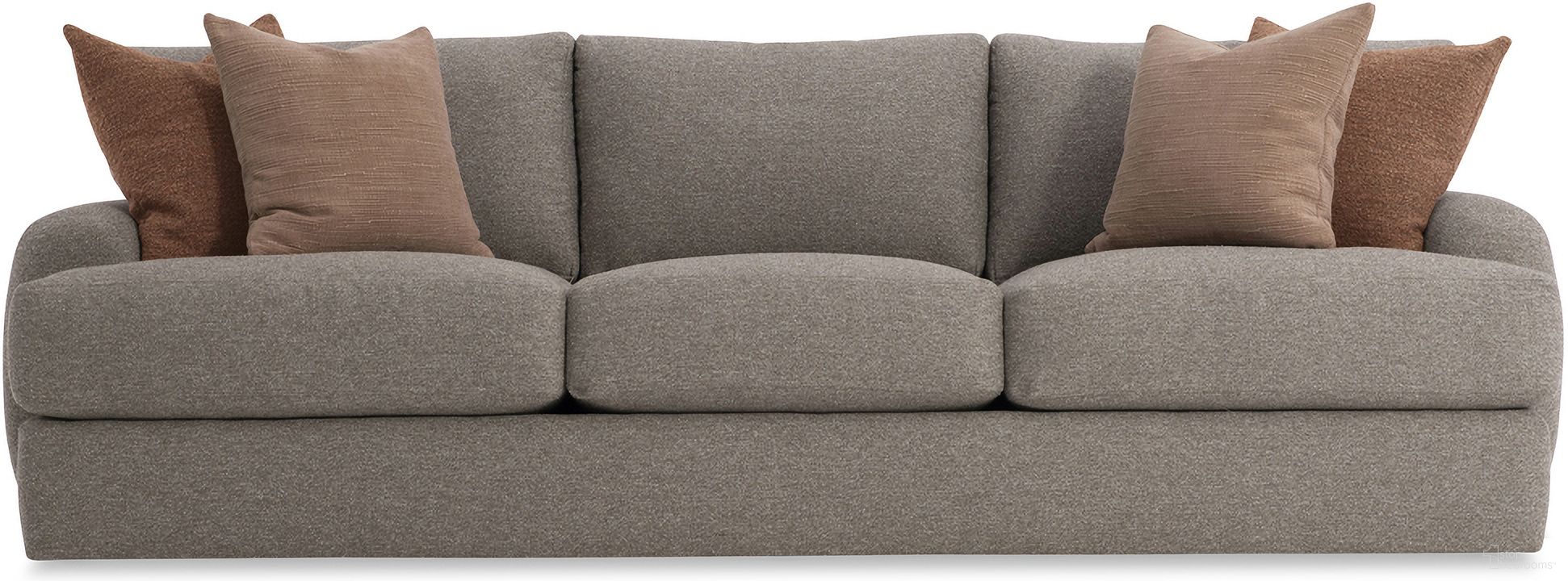 The appearance of Cameron Fabric Sofa In Brown designed by Bernhardt in the transitional interior design. This brown piece of furniture  was selected by 1StopBedrooms from Cameron Collection to add a touch of cosiness and style into your home. Sku: P1907A. Material: Fabric.