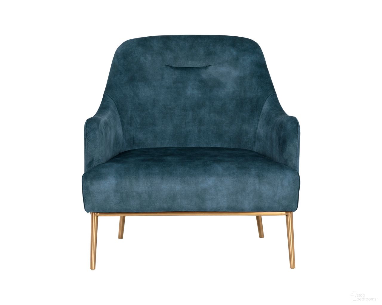 Cameron Lounge Chair In Nono Petrol