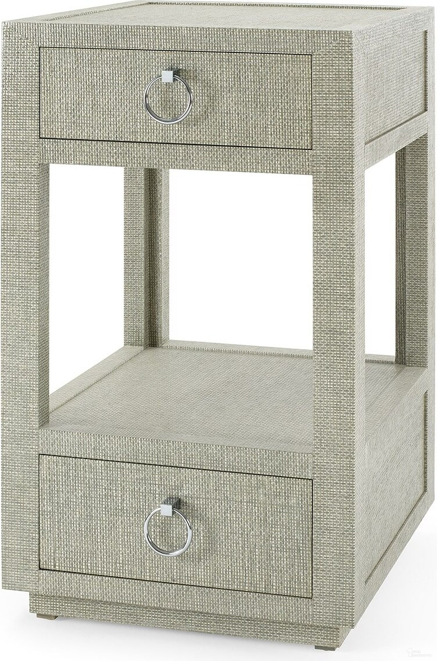 The appearance of Camilla 2-Drawer Side Table In Moss Gray Tweed designed by Villa & House in the transitional interior design. This moss piece of furniture  was selected by 1StopBedrooms from Camilla Collection to add a touch of cosiness and style into your home. Sku: CAM-120-6137.