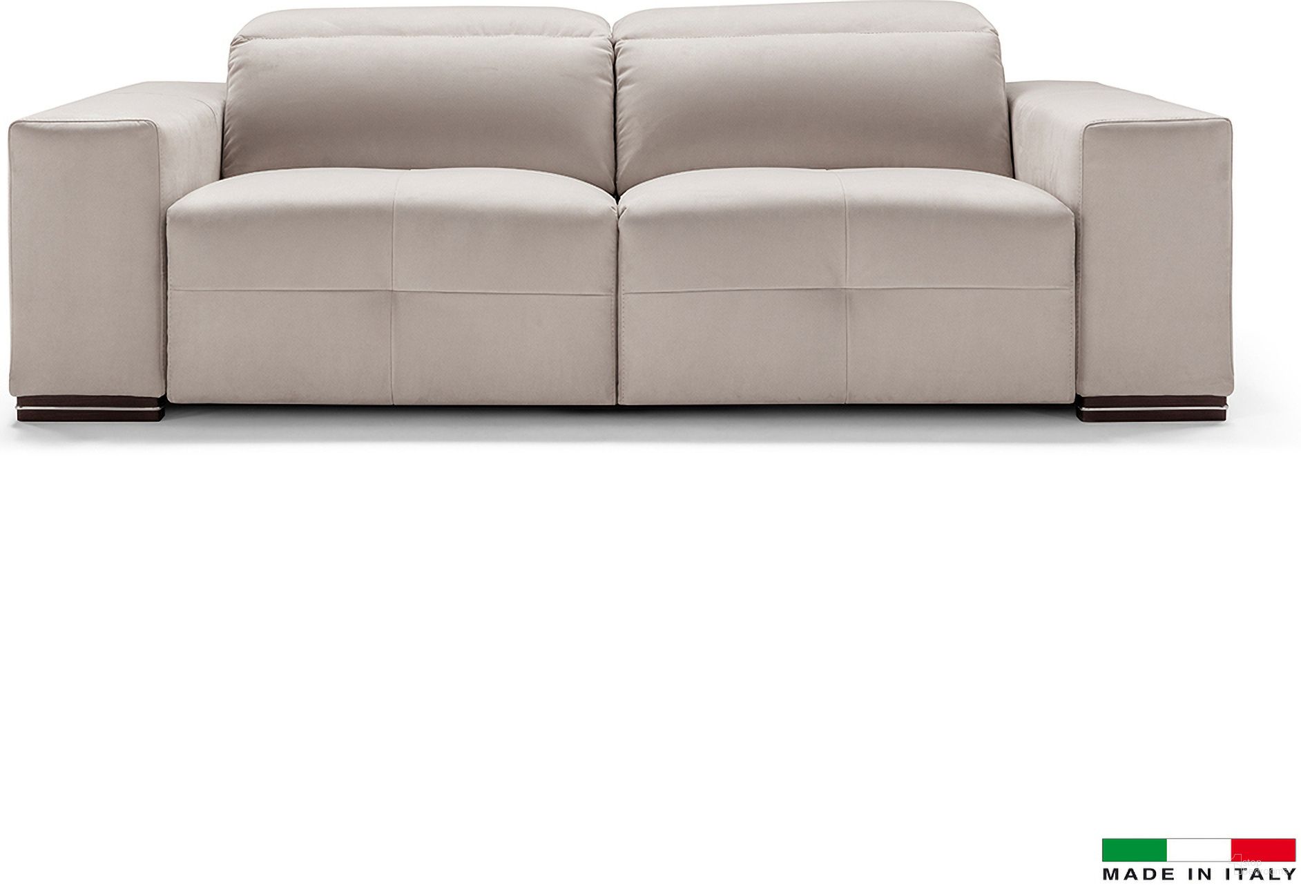 The appearance of Camilla Motion Sofa In Light Grey with 2 Power Recliner 2 Motors designed by Bellini Modern Living in the modern / contemporary interior design. This light grey piece of furniture was selected by 1StopBedrooms from Camilla Collection to add a touch of cosiness and style into your home. Sku: Camilla-2 S LGY. Material: Leather.