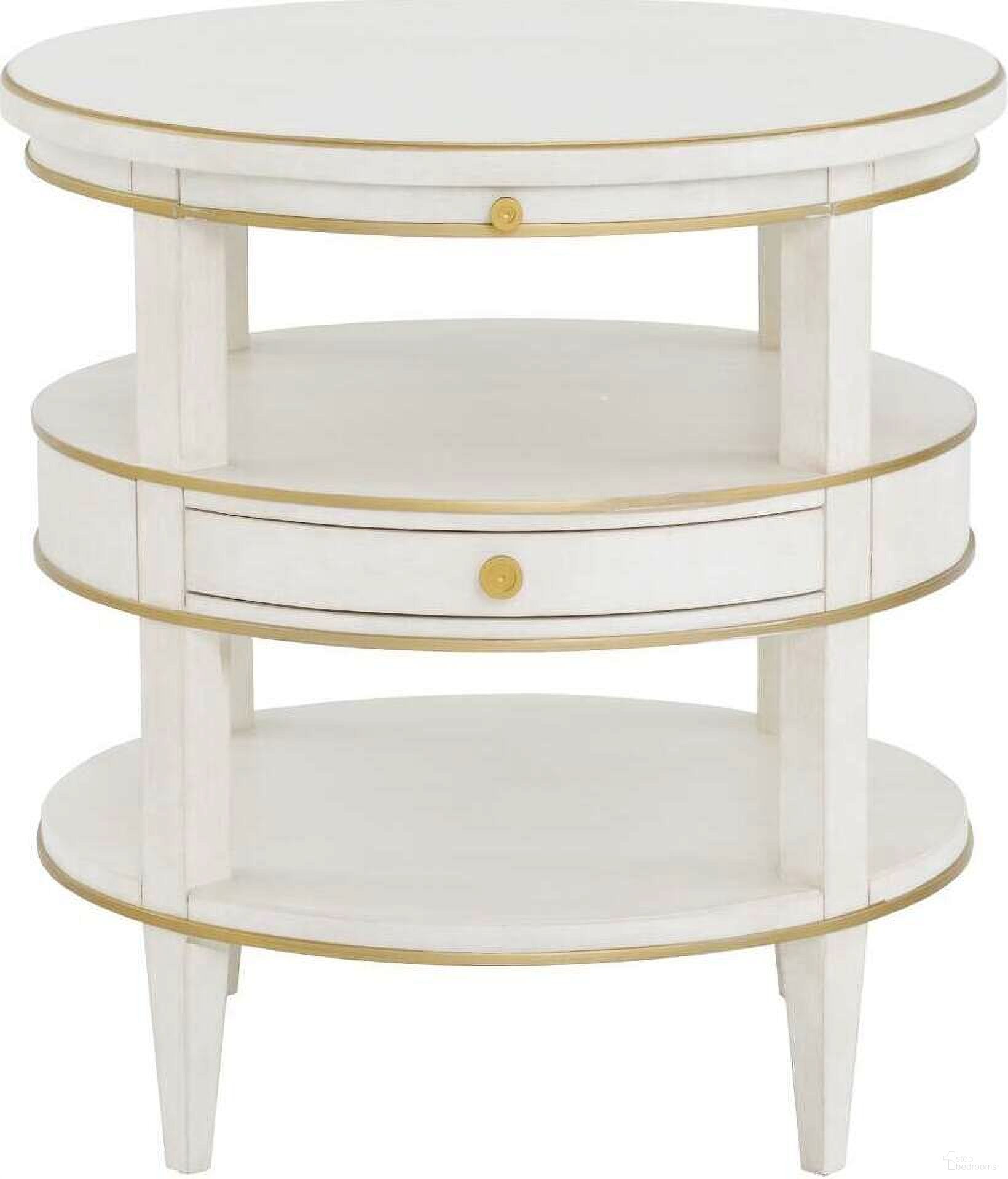 The appearance of Camille End Table In Linen designed by Fairfield Chair in the modern / contemporary interior design. This linen piece of furniture was selected by 1StopBedrooms from Camille Collection to add a touch of cosiness and style into your home. Sku: 8019-19. Material: Rubberwood.