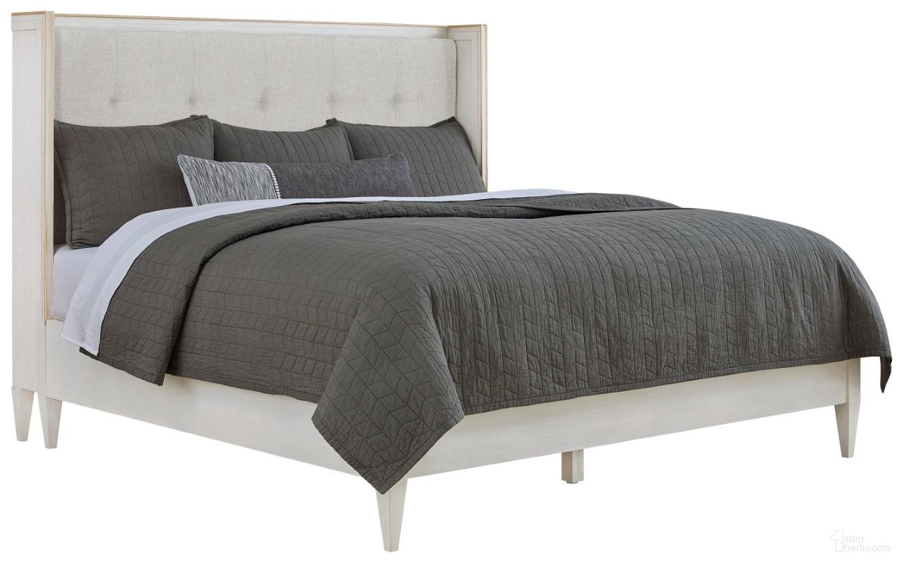 Camille Queen Bed In Linen