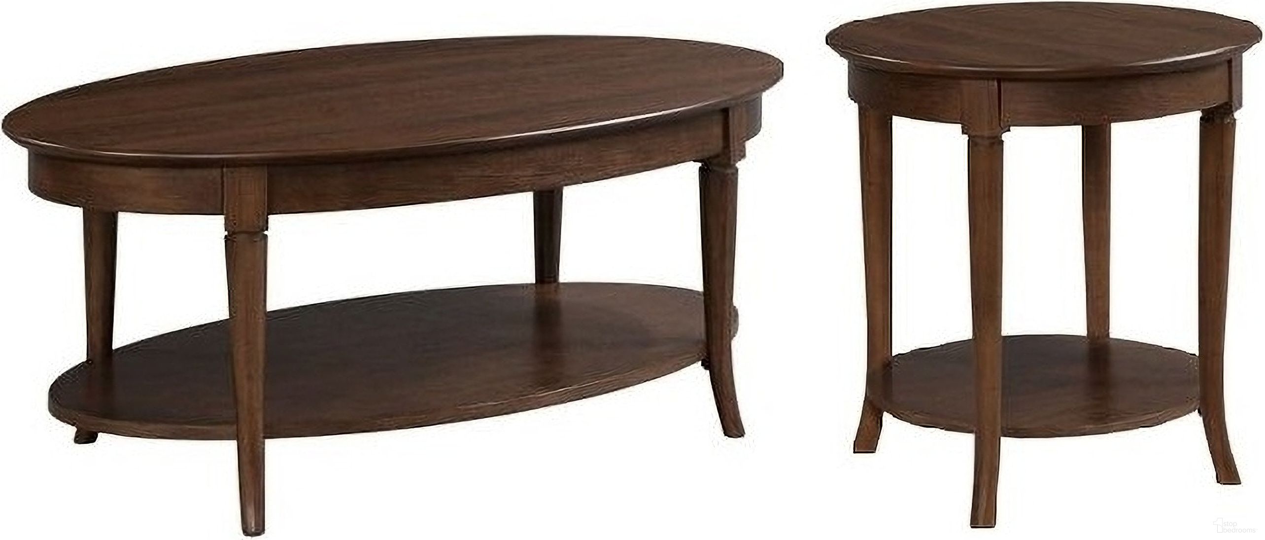 Campaigna Occasional Table Set In Cafe Mocha