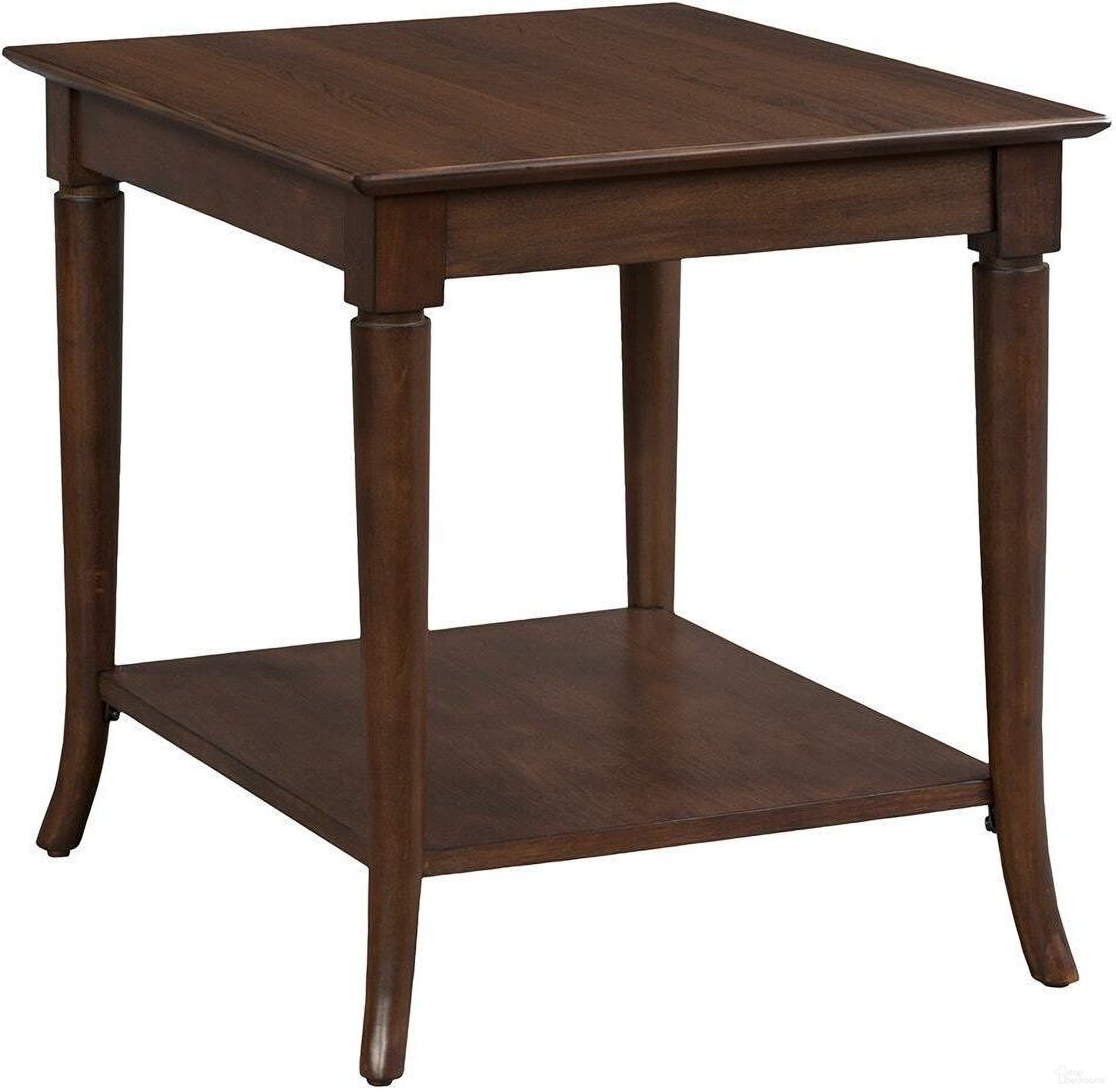 Campaigna Rectangular End Table In Cafe Mocha
