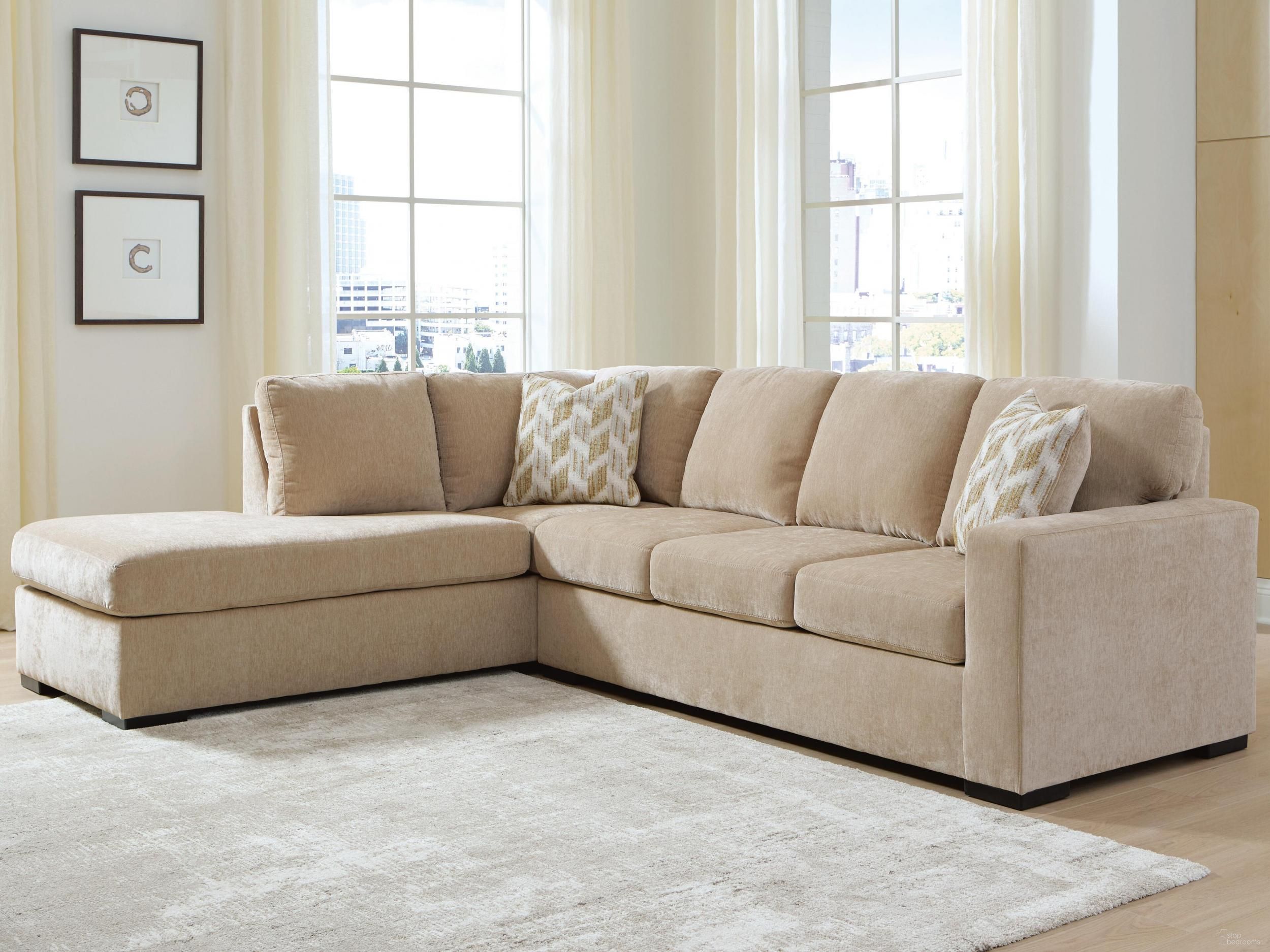 Camparia 2-Piece Sectional with LAF Chaise In Almond