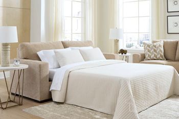 Camparia Queen Sofa Sleeper In Almond