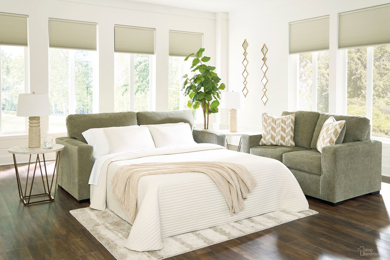 Camparia Queen Sofa Sleeper In Moss
