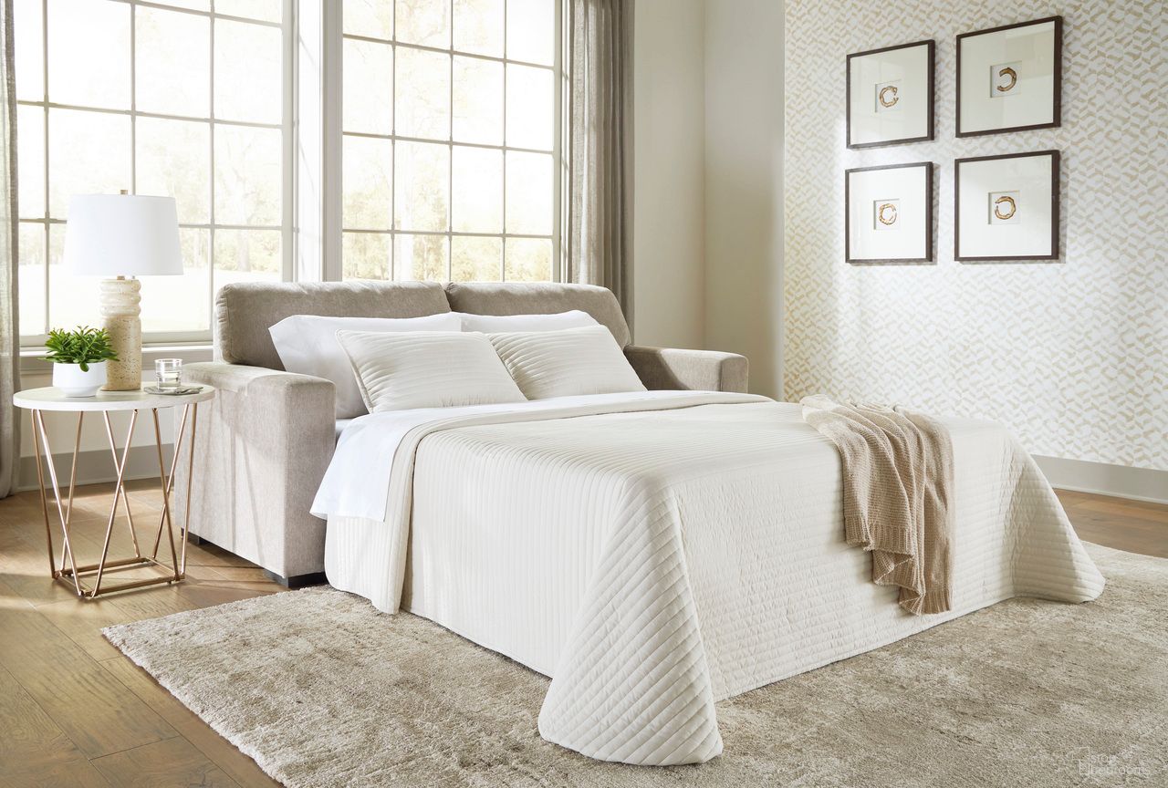 Camparia Queen Sofa Sleeper In Stone