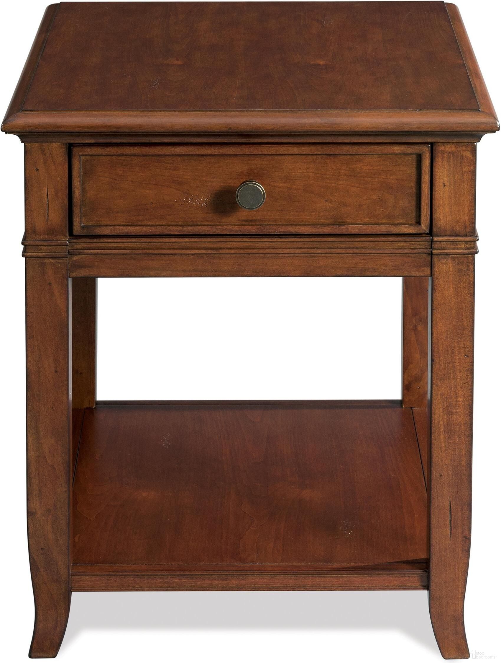 Campbell Burnished Cherry End Table