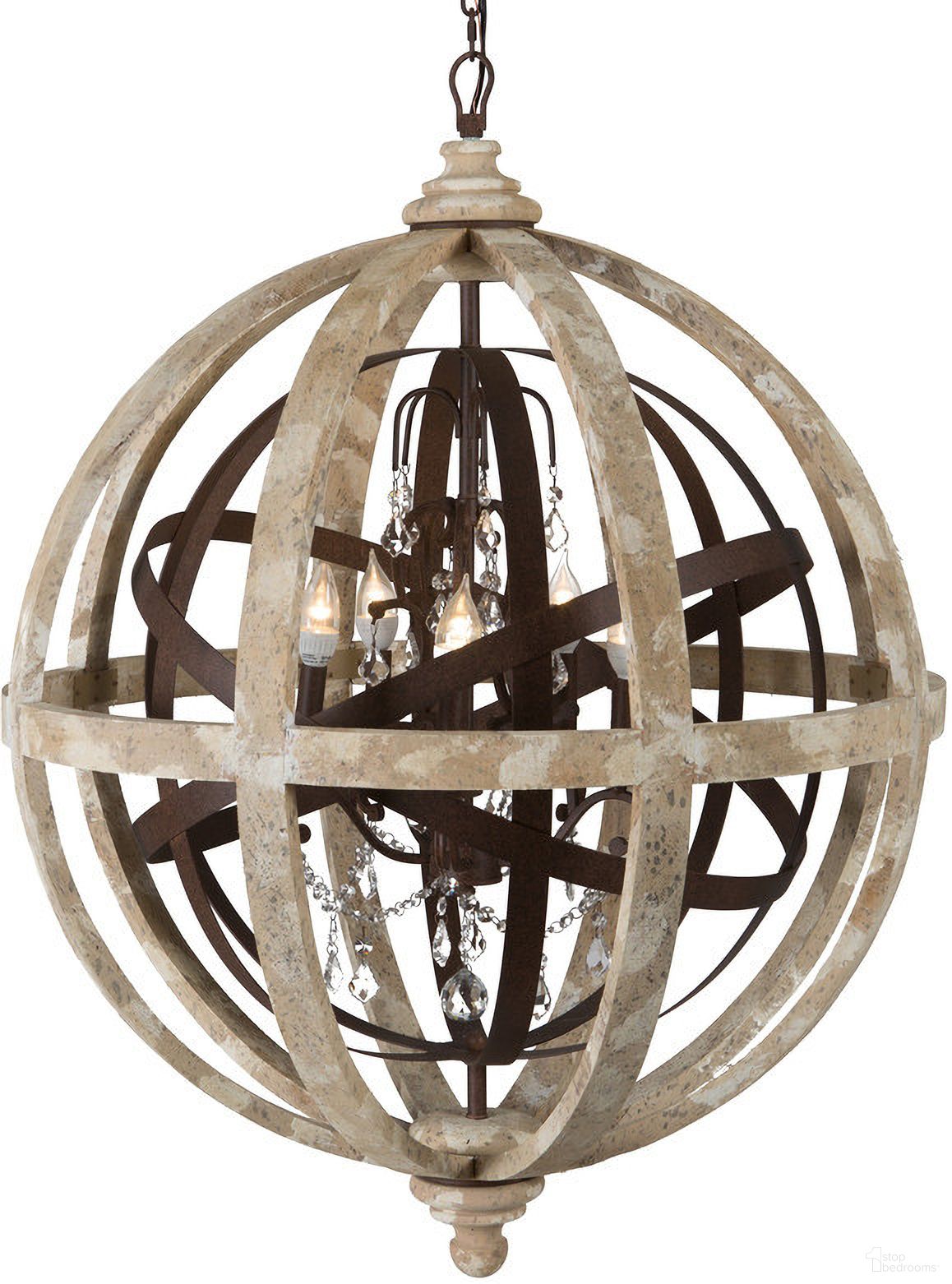 Yosemite Home Decor Campion Chandelier - Thumbnail 2