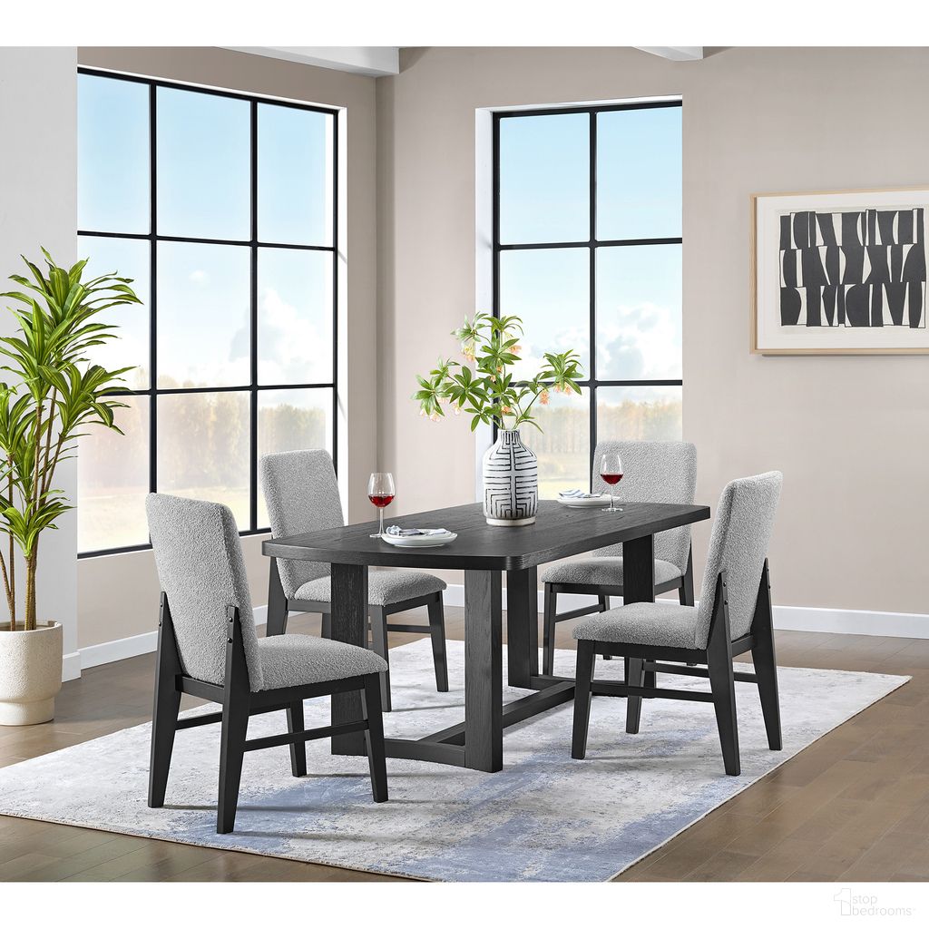 Canal Rectangular Dining Room Set In Black