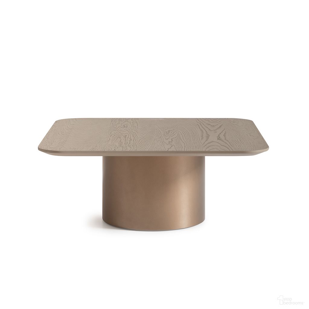 The appearance of Canberra Short Cocktail Table In Light Ash designed by Michael Amini in the transitional interior design. This antique gold piece of furniture  was selected by 1StopBedrooms from Canberra Collection to add a touch of cosiness and style into your home. Sku: LFR-CNBA204B-811;LFR-CNBA204T-120. Material: Wood.