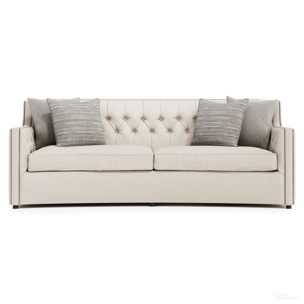 Candace Fabric Sofa In Beige