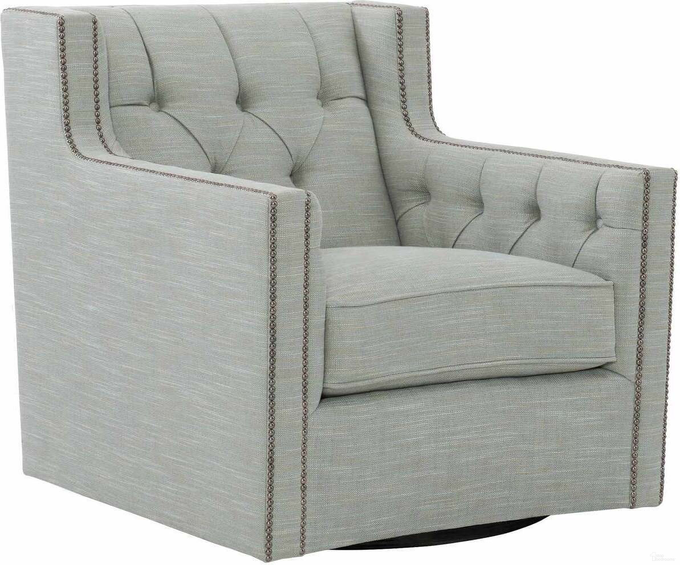 The appearance of Candace Swivel Chair designed by Bernhardt in the modern / contemporary interior design. This grey piece of furniture was selected by 1StopBedrooms from Candace Collection to add a touch of cosiness and style into your home. Sku: B7272SA. Material: Wood.