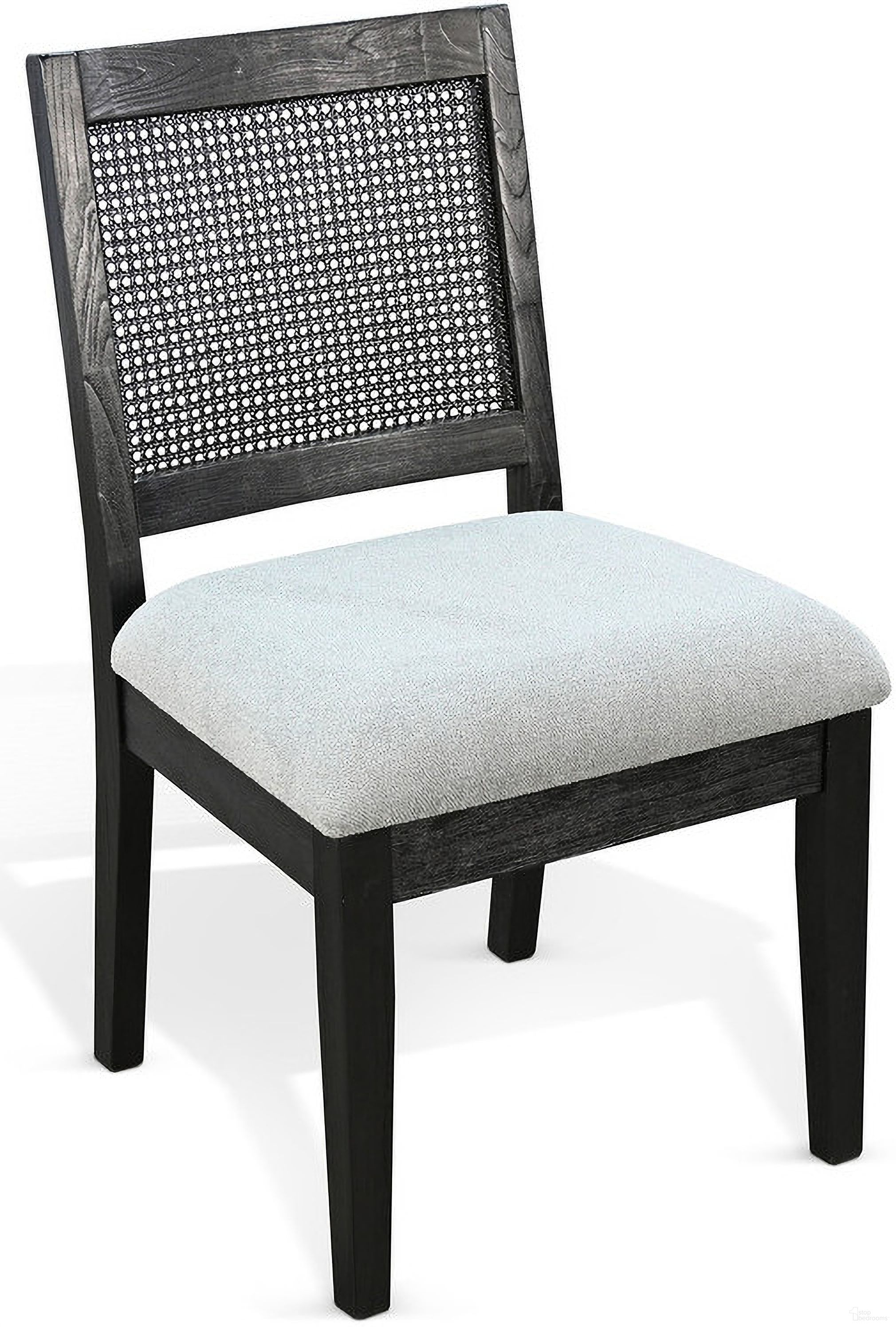 The appearance of Cane Back Cushion Seat Chair Set of 2 In Umbra designed by Sunny Designs in the modern / contemporary interior design. This umbra piece of furniture was selected by 1StopBedrooms from to add a touch of cosiness and style into your home. Sku: 1426UM. Material: Solid Wood. Chair Type: Side Chair.