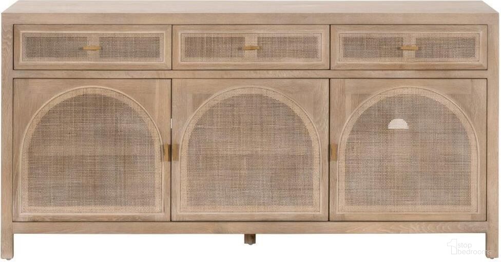 The appearance of Bella Antique Cane Media Sideboard In Smoke Gray Oak designed by Essentials For Living in the transitional interior design. This smoke gray oak piece of furniture was selected by 1StopBedrooms from Bella Antique Collection to add a touch of cosiness and style into your home. Sku: 8087.SGRY-OAK/CN. Material: Oak Wood.