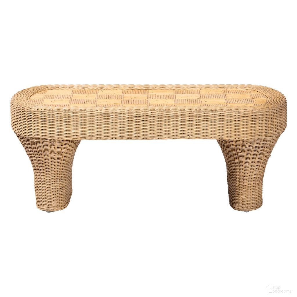 Canika Coffee Table In Natural Rattan