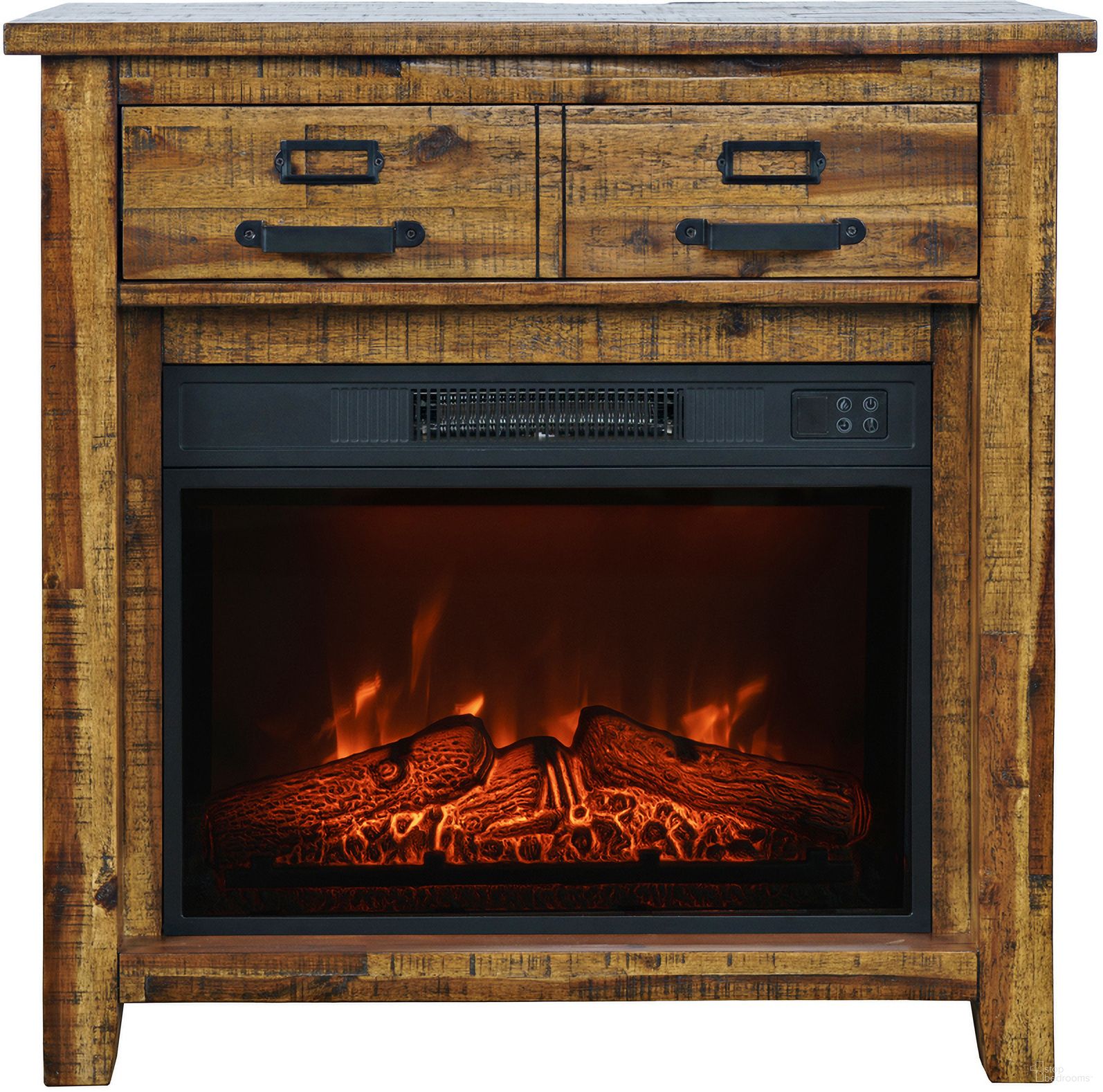 Jofran Cannon Valley Fireplace TV Stand
